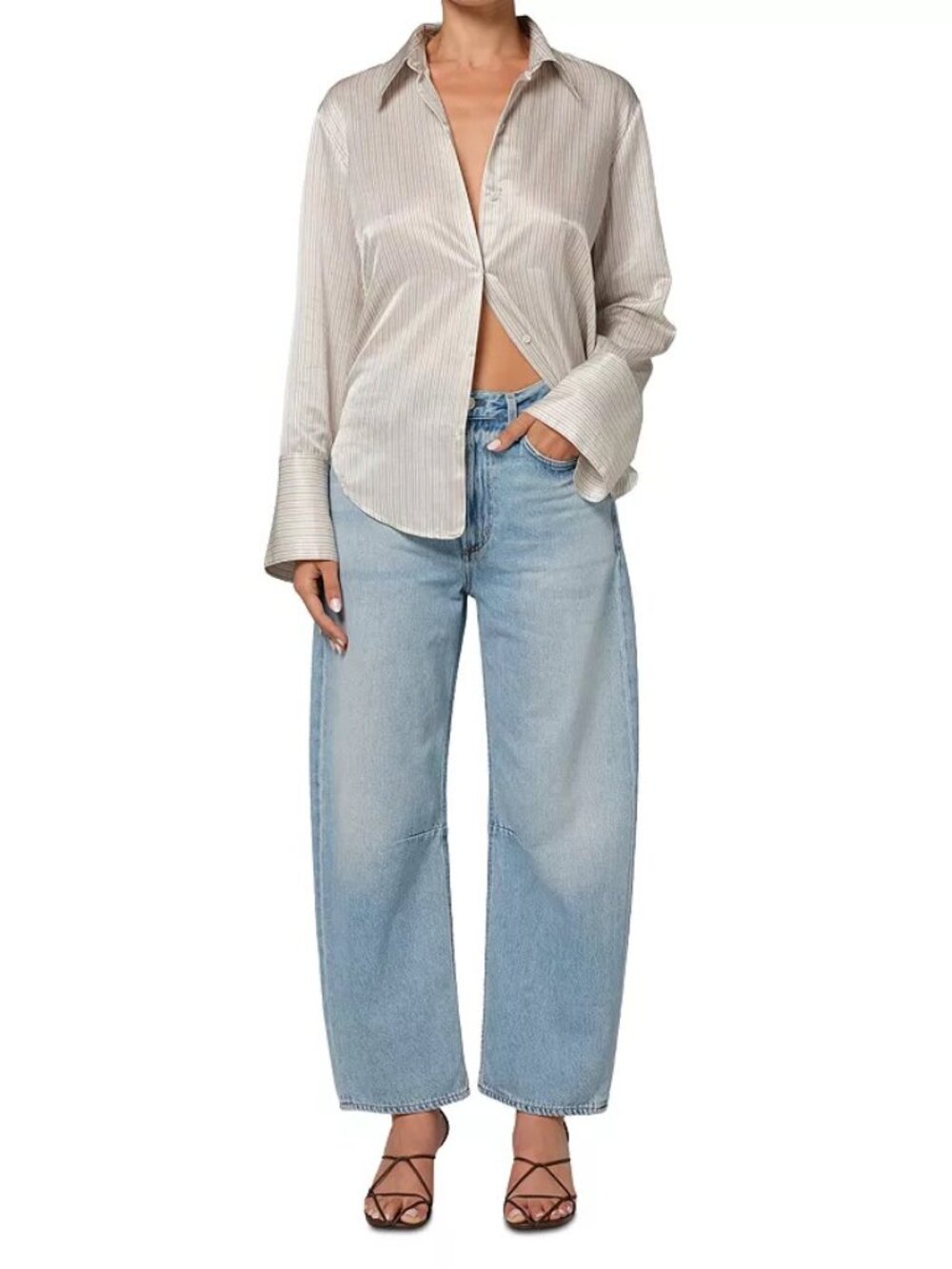 Citizens Of Humanity Miro Relaxed Jeans in Ritual sz 27 (slight barrel)